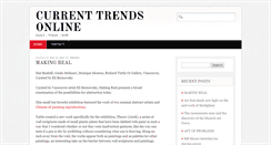 Desktop Screenshot of currenttrendsonline.com